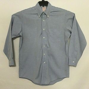 Brooks Brothers Men's Size 15 Non Iron